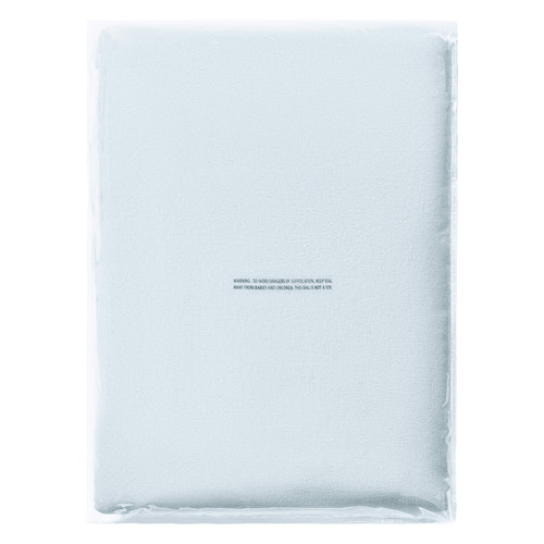 Ice Blue Washed Microfibre Quilt Cover Set