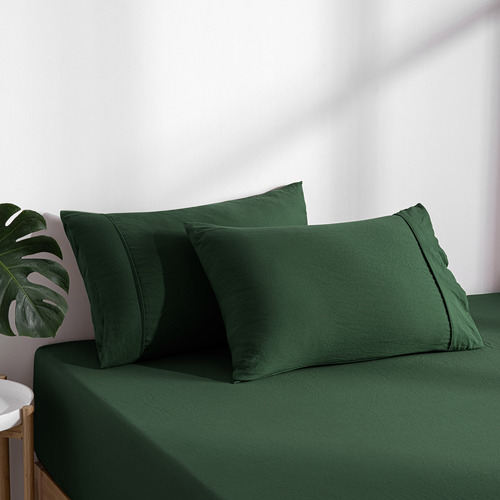 Washed-Microfibre-Fitted-Sheet-Set