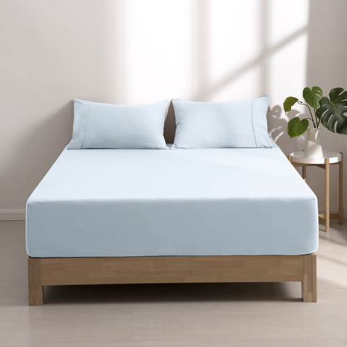 Washed-Microfibre-Fitted-Sheet-Set