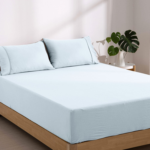 Washed-Microfibre-Fitted-Sheet-Set