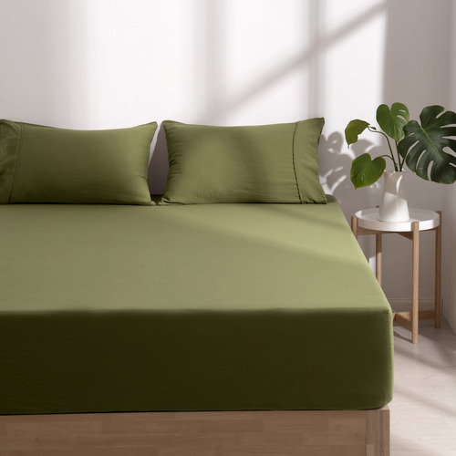 Washed-Microfibre-Fitted-Sheet-Set