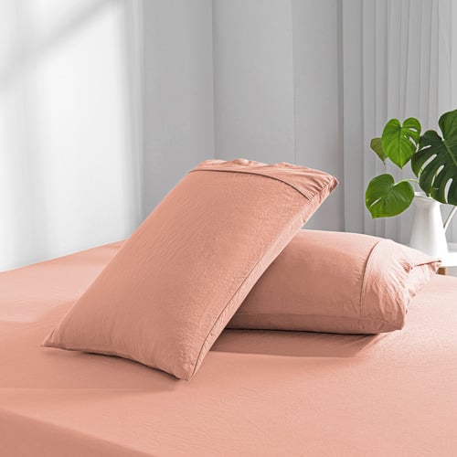 Washed-Microfibre-Fitted-Sheet-Set