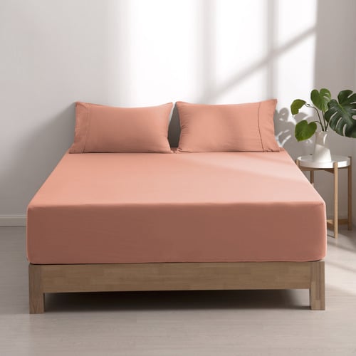Washed-Microfibre-Fitted-Sheet-Set