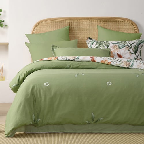 Isla Cotton Quilt Cover Set