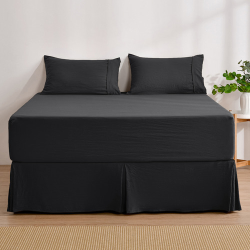 Superfine Pleated Microfibre Valance