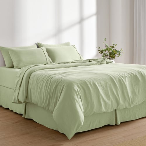 Superfine Pleated Microfibre Valance