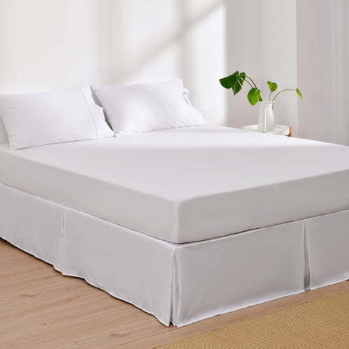 Superfine Pleated Microfibre Valance