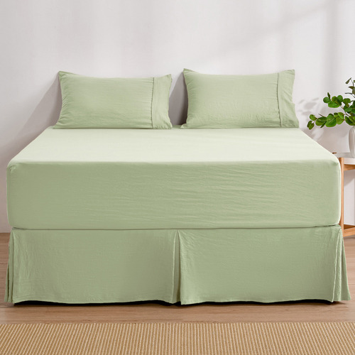 Superfine Pleated Microfibre Valance