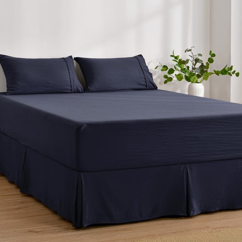 Superfine Pleated Microfibre Valance