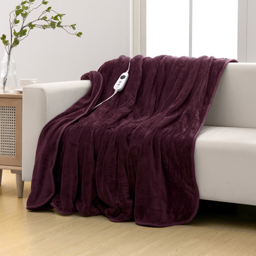 Extra-Large-Coral-Fleece-Heated-Throw
