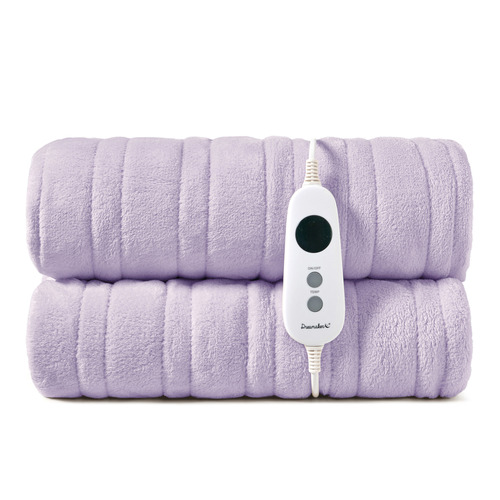 Extra-Large-Coral-Fleece-Heated-Throw