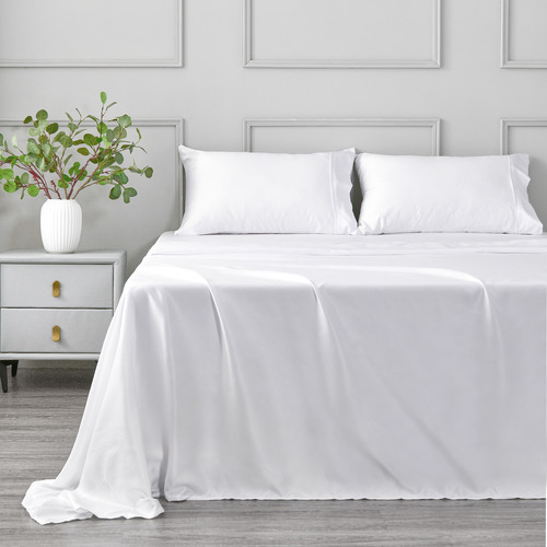 Solid Satin&nbsp;Sheet Set