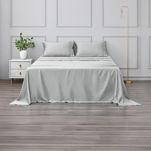 Solid Satin Sheet Set