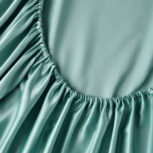 Solid Satin Sheet Set