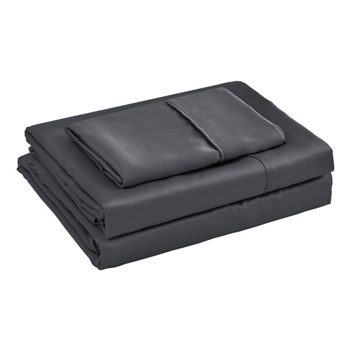 Solid Satin Sheet Set