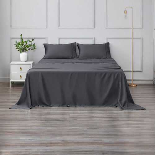 Solid Satin Sheet Set