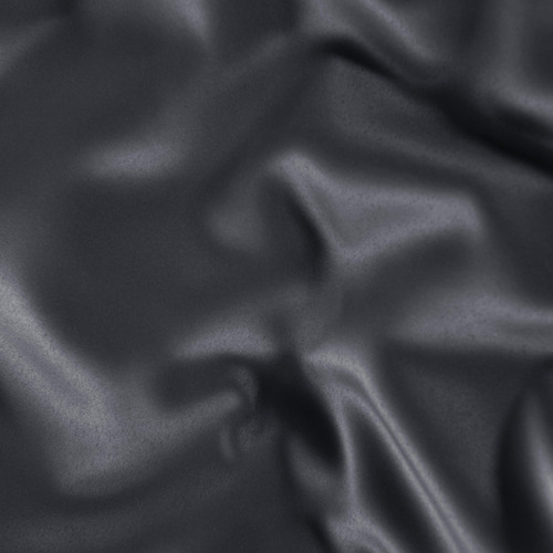 Black Matte Satin Quilt Cover Set