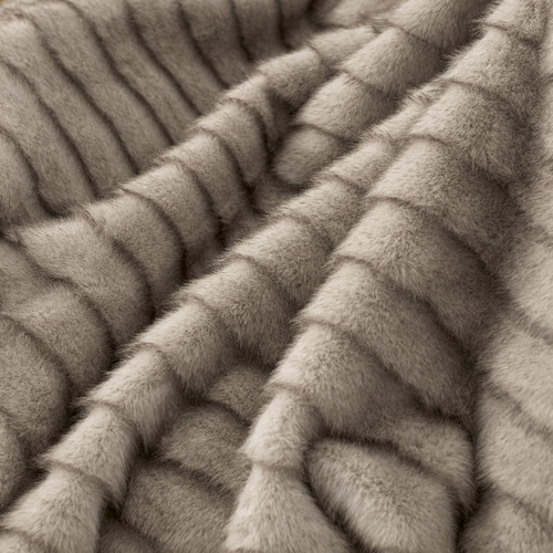 Nara Faux Mink Heated Throw
