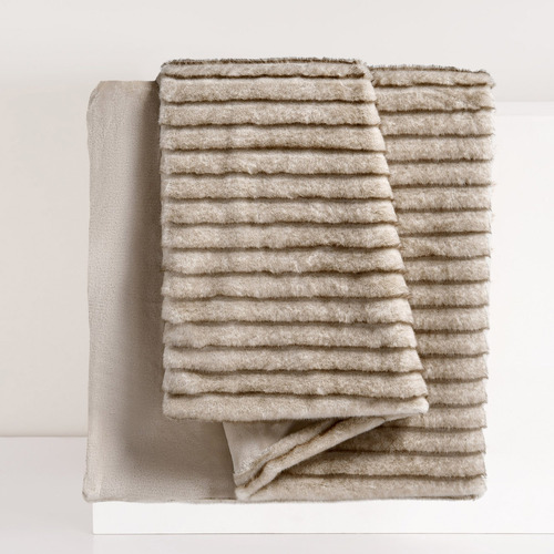 Nara Faux Mink Throw