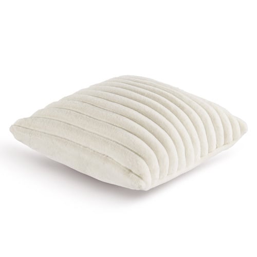 Chunky Embossed Fleece Cushion