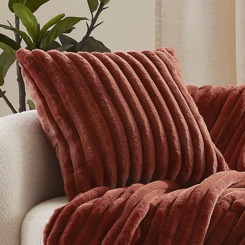 Chunky-Embossed-Faux-Fur-Cushion
