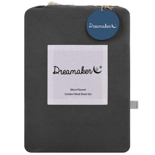 Micro Flannel Fitted Sheet Set