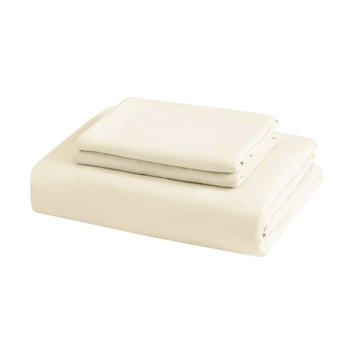 Natural Washed Microfibre Quilt Cover Set