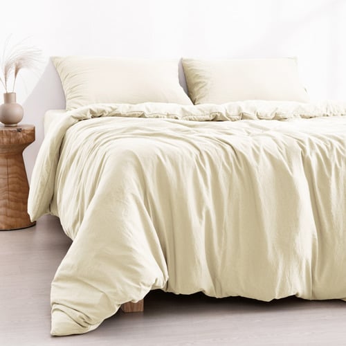 Natural-Washed-Microfibre-Quilt-Cover-Set