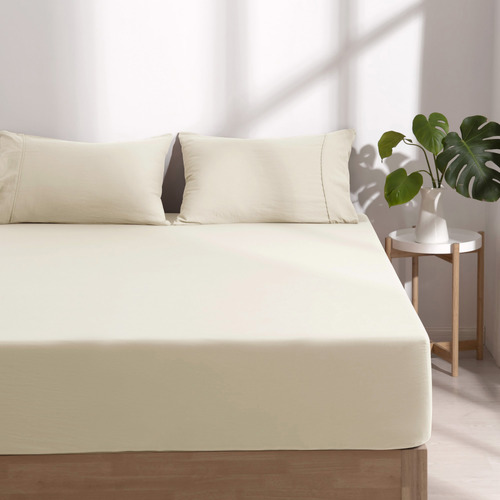 Washed-Microfibre-Fitted-Sheet-Set