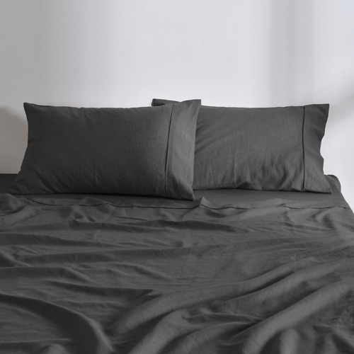 Beatrix Linen-Blend Sheet Set