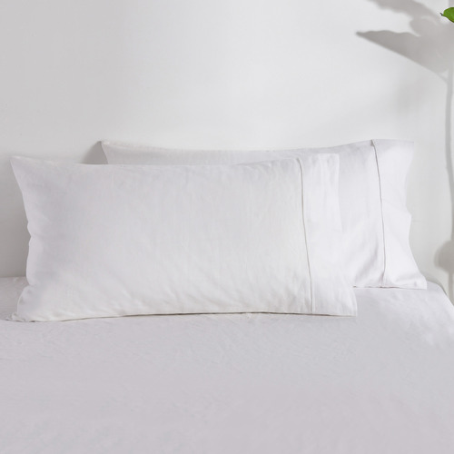 Beatrix Linen-Blend Pillowcases