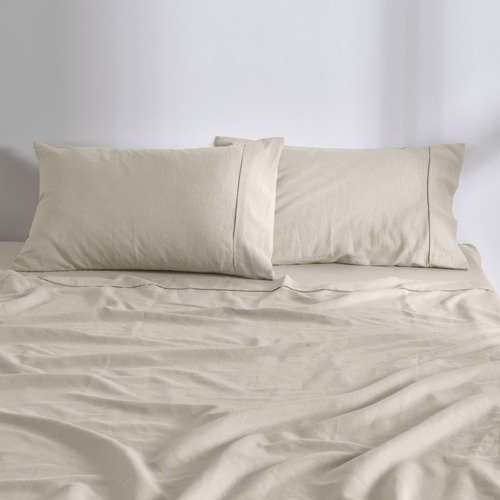 Beatrix Linen-Blend Sheet Set
