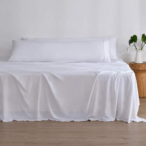 Aven Superfine Washed Microfibre Body Pillowcases