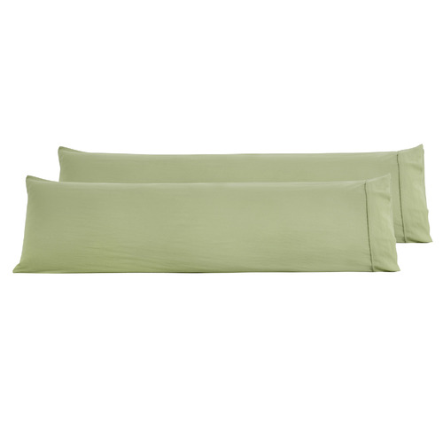 Aven Superfine Washed Microfibre Body Pillowcases