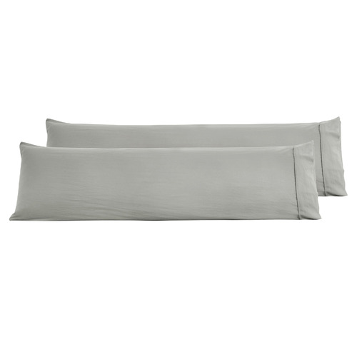 Aven Superfine Washed Microfibre Body Pillowcases
