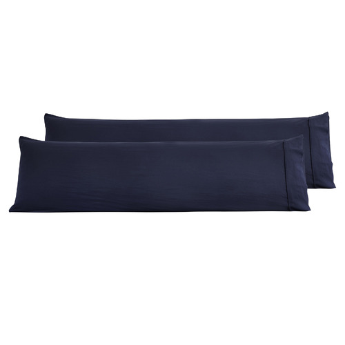 Aven Superfine Washed Microfibre Body Pillowcases