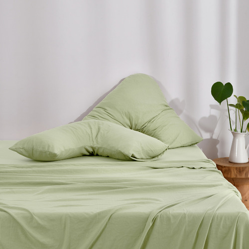 Barlowe Superfine Washed Microfibre V-Shape Pillowcases