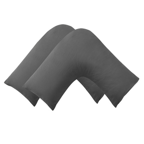 Barlowe Superfine Washed Microfibre V-Shape Pillowcases