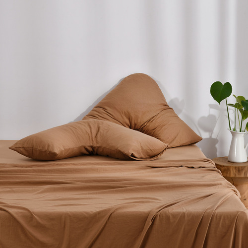Barlowe Superfine Washed Microfibre V-Shape Pillowcases