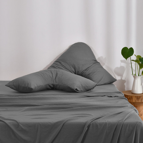 Barlowe Superfine Washed Microfibre V-Shape Pillowcases