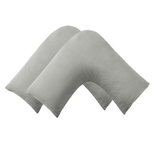 Barlowe Superfine Washed Microfibre V-Shape Pillowcases
