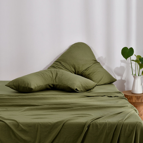 Barlowe Superfine Washed Microfibre V-Shape Pillowcases