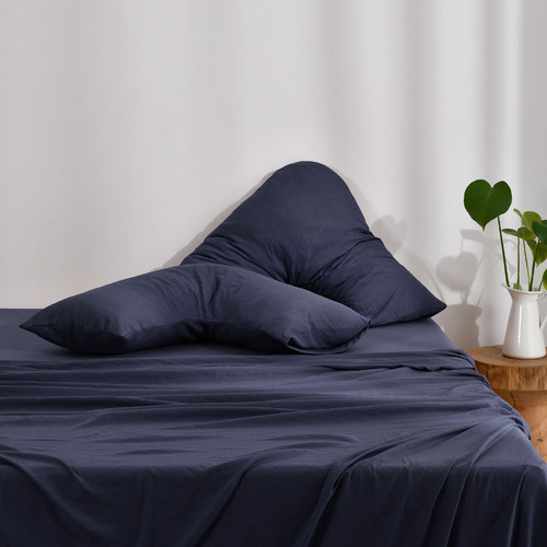 Barlowe Superfine Washed Microfibre V-Shape Pillowcases