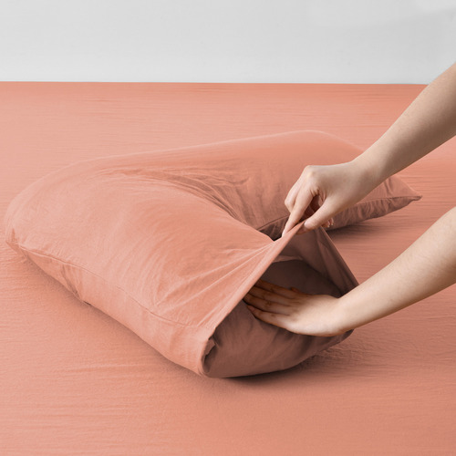 Barlowe Superfine Washed Microfibre V-Shape Pillowcases