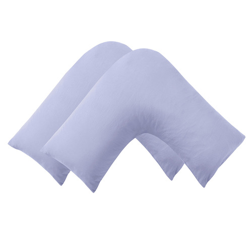 Barlowe Superfine Washed Microfibre V-Shape Pillowcases