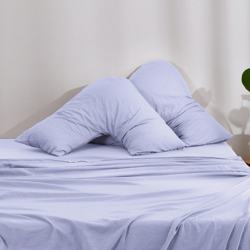 Barlowe Superfine Washed Microfibre V-Shape Pillowcases