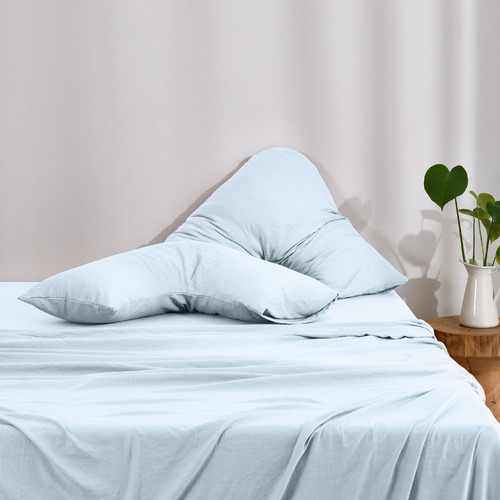 Barlowe Superfine Washed Microfibre V-Shape Pillowcases