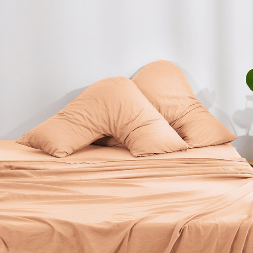 Barlowe Superfine Washed Microfibre V-Shape Pillowcases
