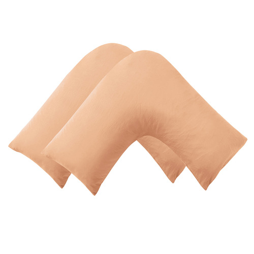 Barlowe Superfine Washed Microfibre V-Shape Pillowcases