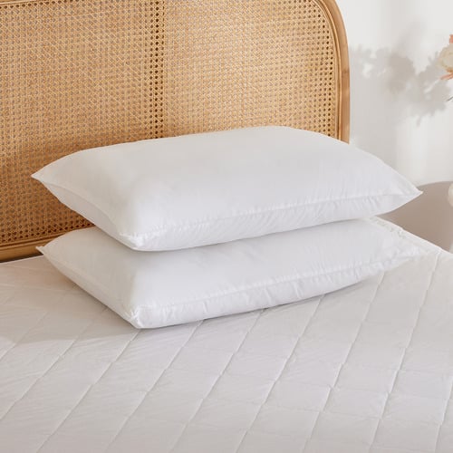 Kaia Cotton Medium Profile Pillows